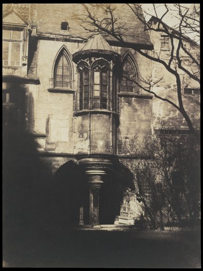 Hotel de Cluny, Parigi da Gustave Le Gray